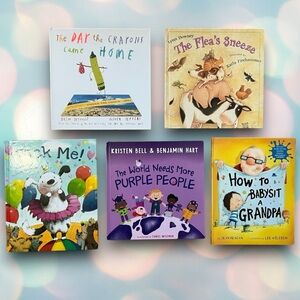 Lot Of 5 Hardcover Children’s Books